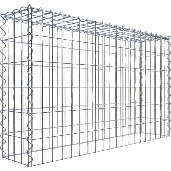 Gabiona Gabione-Anbaukorb Typ 3 60 x 100 x 20 cm Maschenw 5 x 10 cm