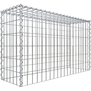 Gabiona Gabione-Anbaukorb Typ 3 60 x 100 x 30 cm Maschenw 5 x 10 cm