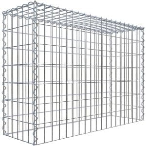 Gabiona Gabione-Anbaukorb Typ 3 70 x 100 x 30 cm Maschenw 5 x 10 cm