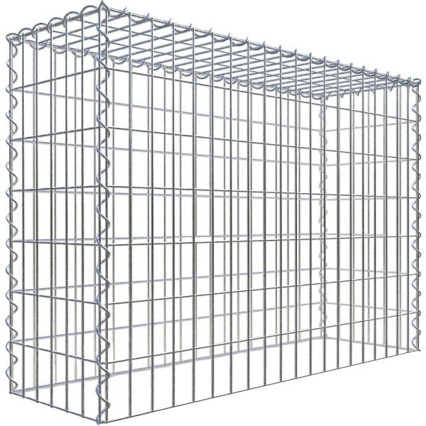 Gabiona Gabione-Anbaukorb Typ 3 70 x 100 x 30 cm Maschenw 5 x 10 cm
