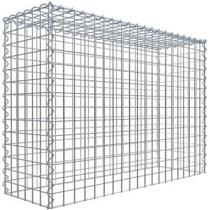 Gabiona Gabione-Anbaukorb Typ 3 70 x 100 x 30 cm Maschenw 5 x 5 cm