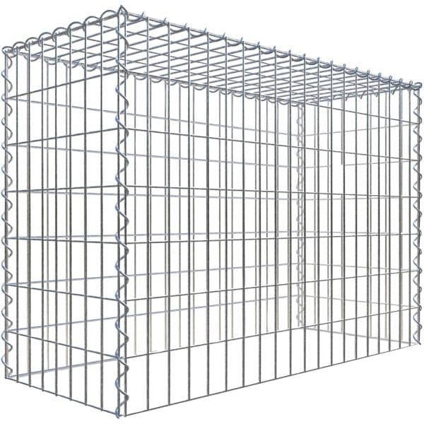 Gabiona Gabione-Anbaukorb Typ 3 70 x 100 x 40 cm Maschenw 5 x 10 cm