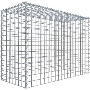Gabiona Gabione-Anbaukorb Typ 3 70 x 100 x 40 cm Maschenw 5 x 5 cm