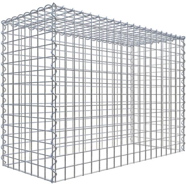 Gabiona Gabione-Anbaukorb Typ 3 70 x 100 x 40 cm Maschenw 5 x 5 cm
