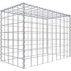 Gabiona Gabione-Anbaukorb Typ 3 70 x 100 x 50 cm Maschenw 10 x 10 cm