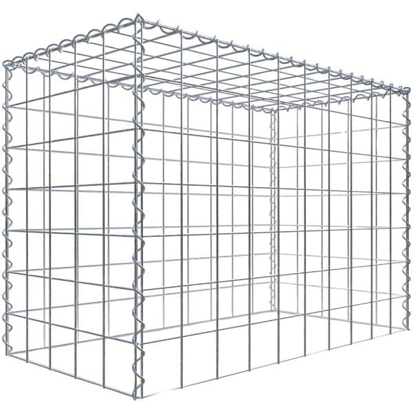 Gabiona Gabione-Anbaukorb Typ 3 70 x 100 x 50 cm Maschenw 10 x 10 cm