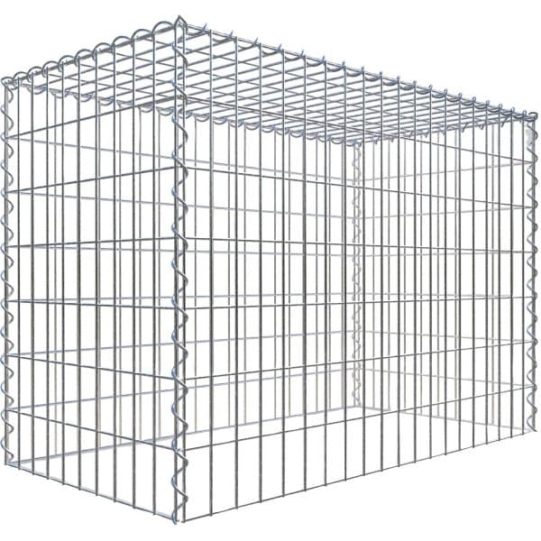 Gabiona Gabione-Anbaukorb Typ 3 70 x 100 x 50 cm Maschenw 5 x 10 cm