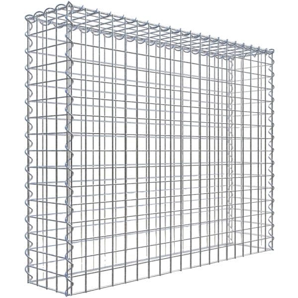 Gabiona Gabione-Anbaukorb Typ 3 80 x 100 x 20 cm Maschenw 5 x 5 cm