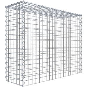 Gabiona Gabione-Anbaukorb Typ 3 80 x 100 x 30 cm Maschenw 5 x 5 cm