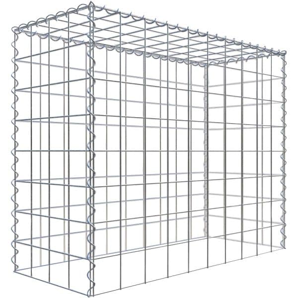 Gabiona Gabione-Anbaukorb Typ 3 80 x 100 x 40 cm Maschenw 10 x 10 cm