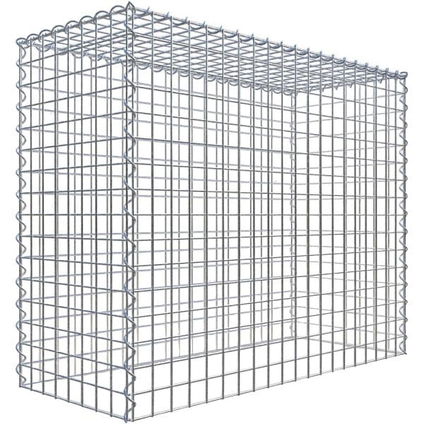 Gabiona Gabione-Anbaukorb Typ 3 80 x 100 x 40 cm Maschenw 5 x 5 cm