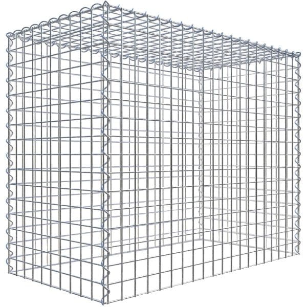 Gabiona Gabione-Anbaukorb Typ 3 80 x 100 x 50 cm Maschenw 5 x 5 cm