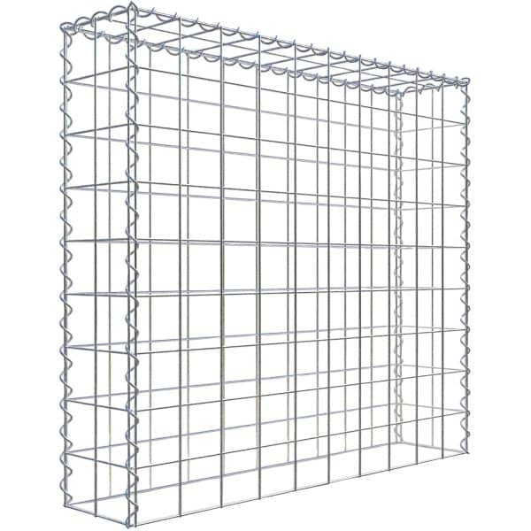 Gabiona Gabione-Anbaukorb Typ 3 90 x 100 x 20 cm Maschenw 10 x 10 cm