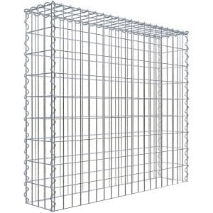 Gabiona Gabione-Anbaukorb Typ 3 90 x 100 x 20 cm Maschenw 5 x 10 cm