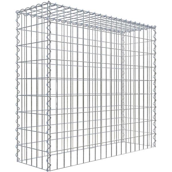 Gabiona Gabione-Anbaukorb Typ 3 90 x 100 x 30 cm Maschenw 5 x 10 cm