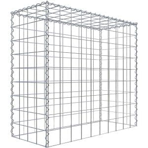 Gabiona Gabione-Anbaukorb Typ 3 90 x 100 x 40 cm Maschenw 10 x 10 cm