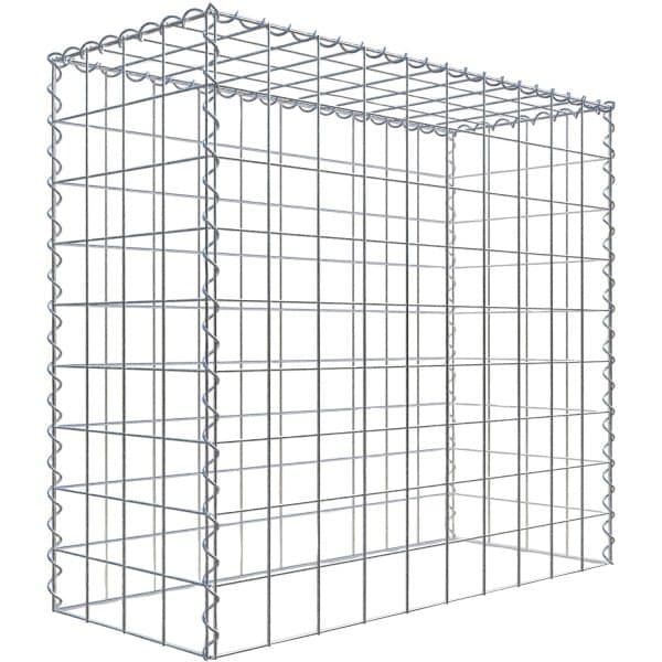 Gabiona Gabione-Anbaukorb Typ 3 90 x 100 x 40 cm Maschenw 10 x 10 cm