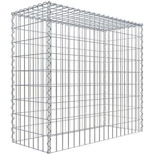 Gabiona Gabione-Anbaukorb Typ 3 90 x 100 x 40 cm Maschenw 5 x 10 cm