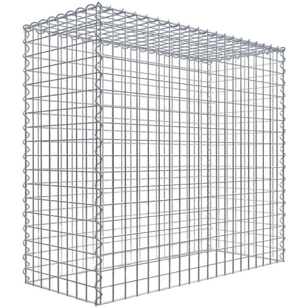 Gabiona Gabione-Anbaukorb Typ 3 90 x 100 x 40 cm Maschenw 5 x 5 cm