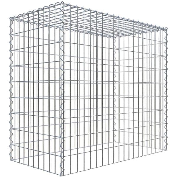Gabiona Gabione-Anbaukorb Typ 3 90 x 100 x 50 cm Maschenw 5 x 10 cm
