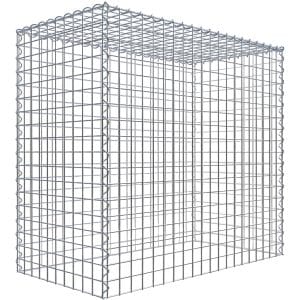 Gabiona Gabione-Anbaukorb Typ 3 90 x 100 x 50 cm Maschenw 5 x 5 cm