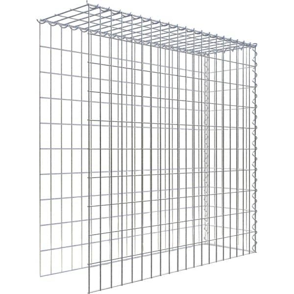 Gabiona Gabione-Anbaukorb Typ 4 100 x 100 x 30 cm Maschenw 5 x 10 cm
