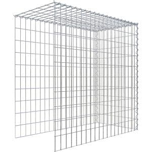 Gabiona Gabione-Anbaukorb Typ 4 100 x 100 x 50 cm Maschenw 5 x 10 cm
