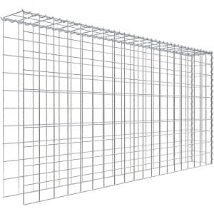 Gabiona Gabione-Anbaukorb Typ 4 100 x 200 x 20 cm Maschenw 10 x 10 cm