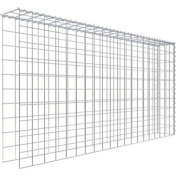 Gabiona Gabione-Anbaukorb Typ 4 100 x 200 x 20 cm Maschenw 10 x 10 cm