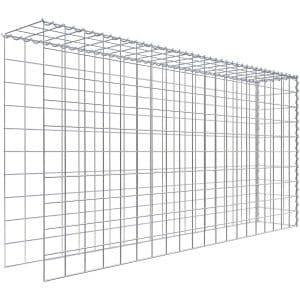 Gabiona Gabione-Anbaukorb Typ 4 100 x 200 x 30 cm Maschenw 10 x 10 cm