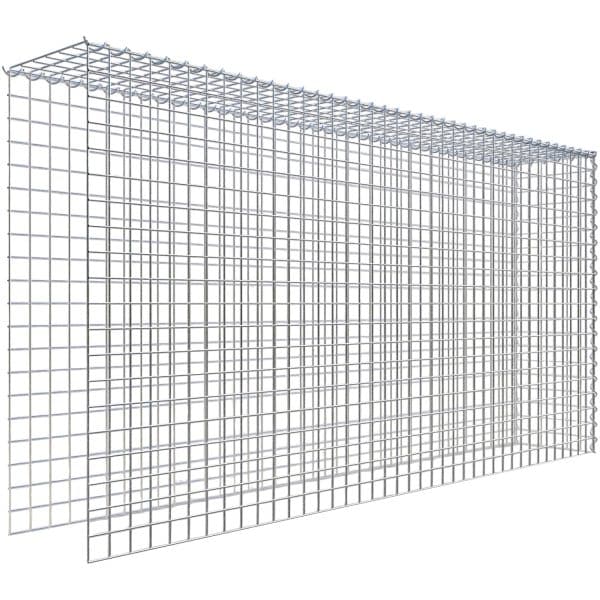 Gabiona Gabione-Anbaukorb Typ 4 100 x 200 x 30 cm Maschenw 5 x 5 cm