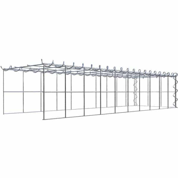 Gabiona Gabione-Anbaukorb Typ 4 20 x 100 x 30 cm Maschenw 10 x 10 cm