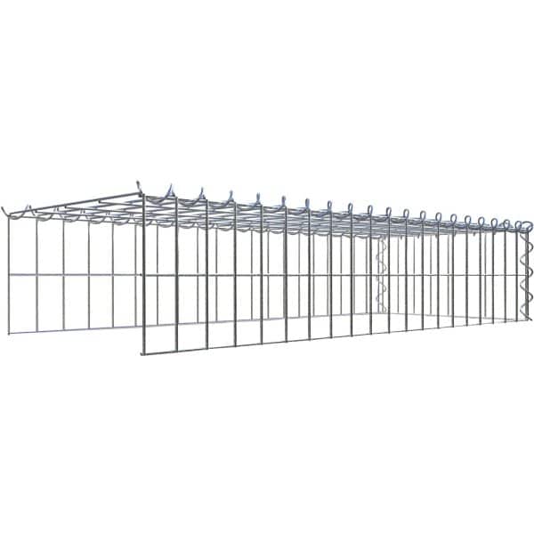 Gabiona Gabione-Anbaukorb Typ 4 20 x 100 x 40 cm Maschenw 5 x 10 cm