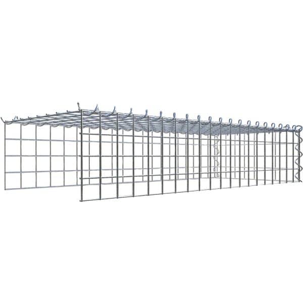 Gabiona Gabione-Anbaukorb Typ 4 20 x 100 x 40 cm Maschenw 5 x 5 cm
