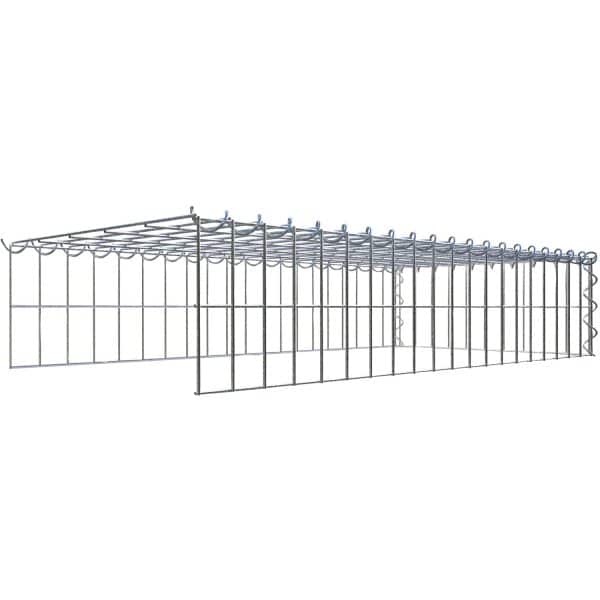 Gabiona Gabione-Anbaukorb Typ 4 20 x 100 x 50 cm Maschenw 5 x 10 cm