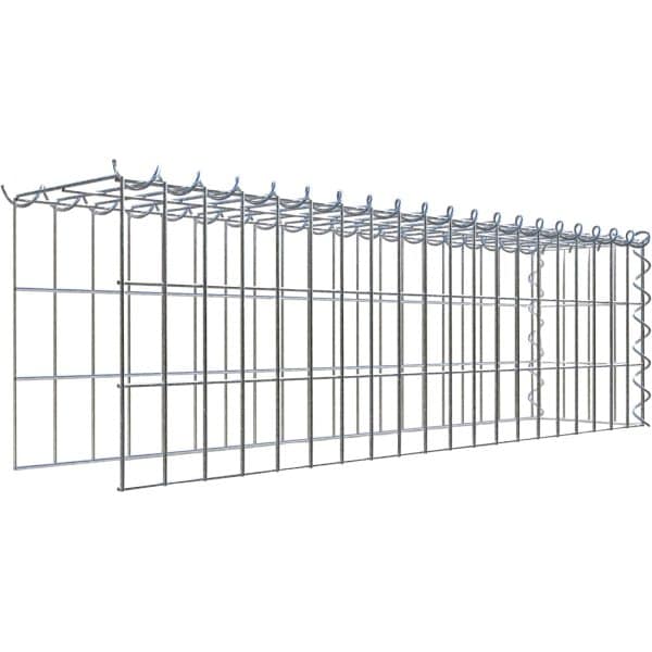 Gabiona Gabione-Anbaukorb Typ 4 30 x 100 x 20 cm Maschenw 5 x 10 cm