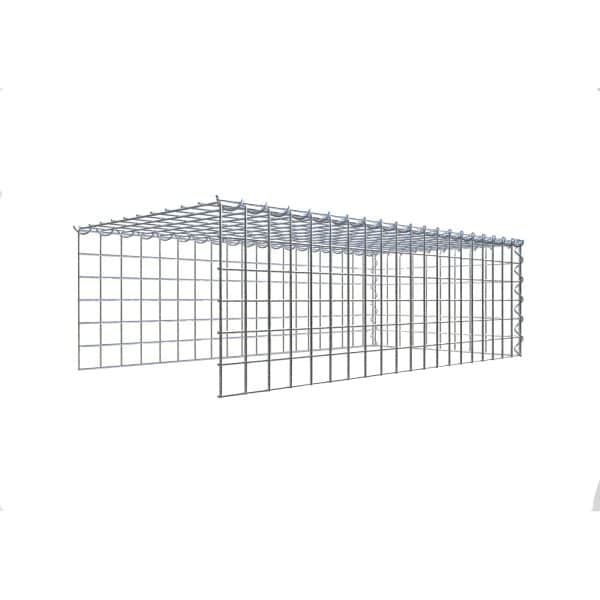 Gabiona Gabione-Anbaukorb Typ 4 30 x 100 x 50 cm Maschenw 5 x 5 cm