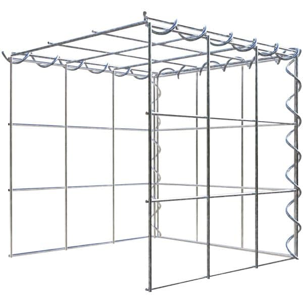 Gabiona Gabione-Anbaukorb Typ 4 30 x 30 x 30 cm Maschenw 10 x 10 cm