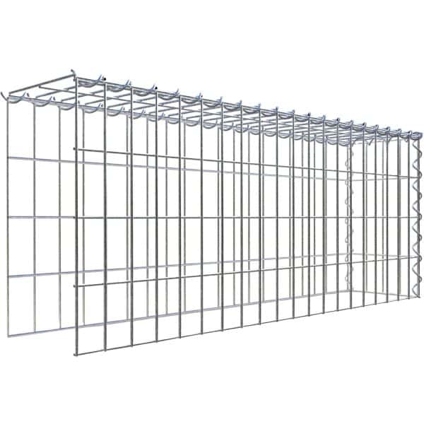 Gabiona Gabione-Anbaukorb Typ 4 40 x 100 x 20 cm Maschenw 5 x 10 cm
