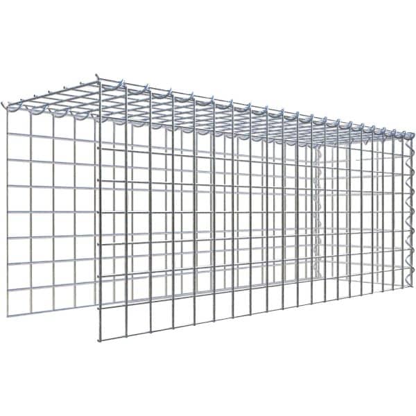 Gabiona Gabione-Anbaukorb Typ 4 40 x 100 x 30 cm Maschenw 5 x 5 cm
