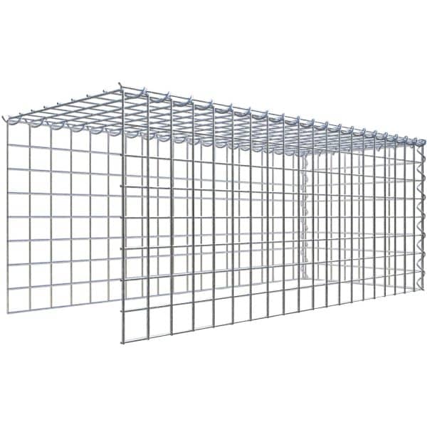 Gabiona Gabione-Anbaukorb Typ 4 40 x 100 x 40 cm Maschenw 5 x 5 cm