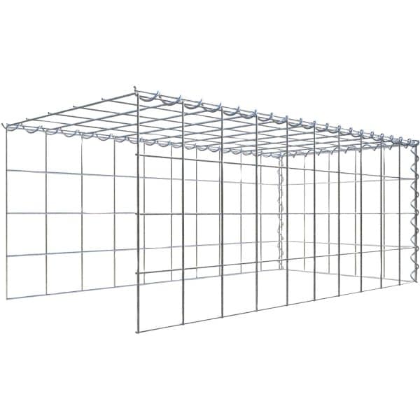 Gabiona Gabione-Anbaukorb Typ 4 40 x 100 x 50 cm Maschenw 10 x 10 cm