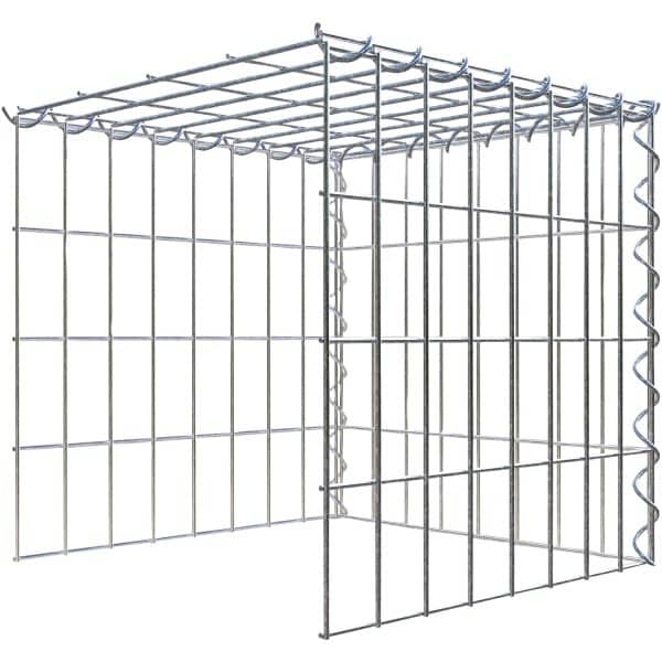 Gabiona Gabione-Anbaukorb Typ 4 40 x 40 x 40 cm Maschenw 5 x 10 cm