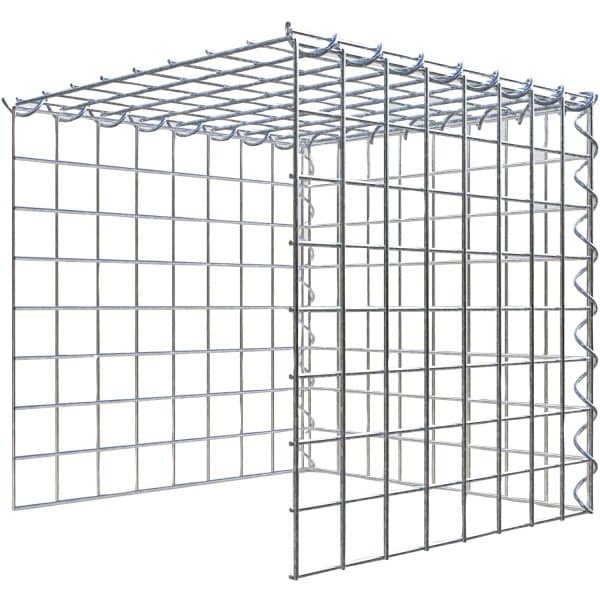 Gabiona Gabione-Anbaukorb Typ 4 40 x 40 x 40 cm Maschenw 5 x 5 cm