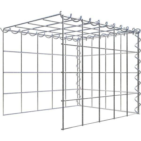 Gabiona Gabione-Anbaukorb Typ 4 40 x 50 x 40 cm Maschenw 10 x 10 cm