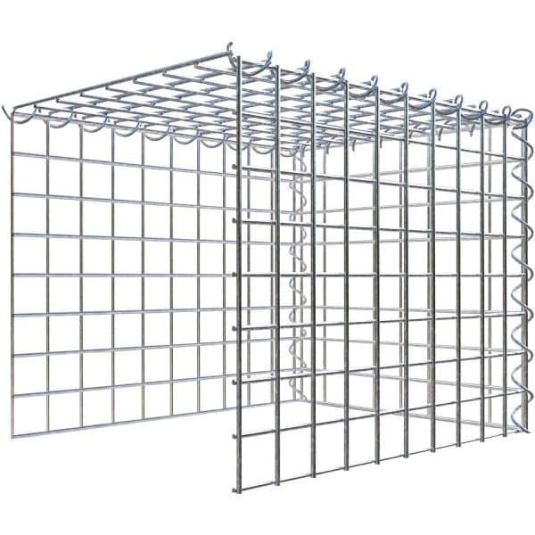 Gabiona Gabione-Anbaukorb Typ 4 40 x 50 x 40 cm Maschenw 5 x 5 cm