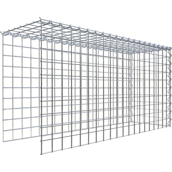 Gabiona Gabione-Anbaukorb Typ 4 50 x 100 x 30 cm Maschenw 5 x 5 cm
