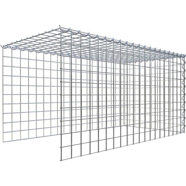 Gabiona Gabione-Anbaukorb Typ 4 50 x 100 x 50 cm Maschenw 5 x 5 cm