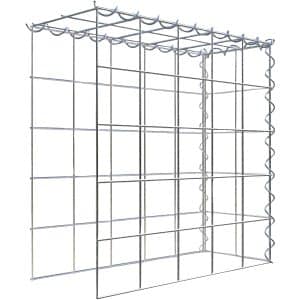 Gabiona Gabione-Anbaukorb Typ 4 50 x 50 x 20 cm Maschenw 10 x 10 cm