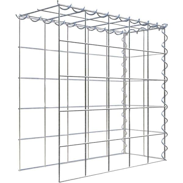 Gabiona Gabione-Anbaukorb Typ 4 50 x 50 x 20 cm Maschenw 10 x 10 cm